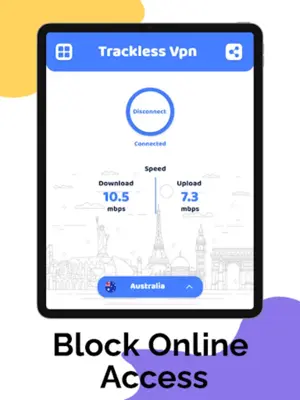 Trackless VPN - Fast VPN Proxy android App screenshot 6