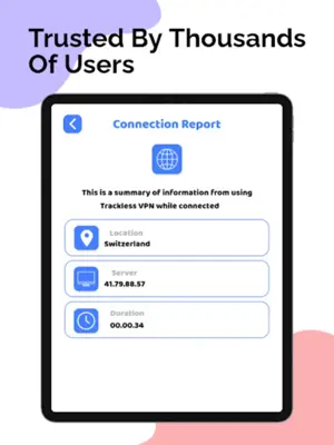 Trackless VPN - Fast VPN Proxy android App screenshot 7
